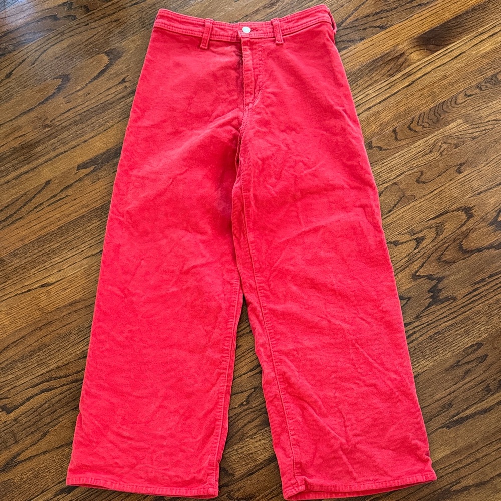 Universal Thread Red Sailor Wide Leg Pants